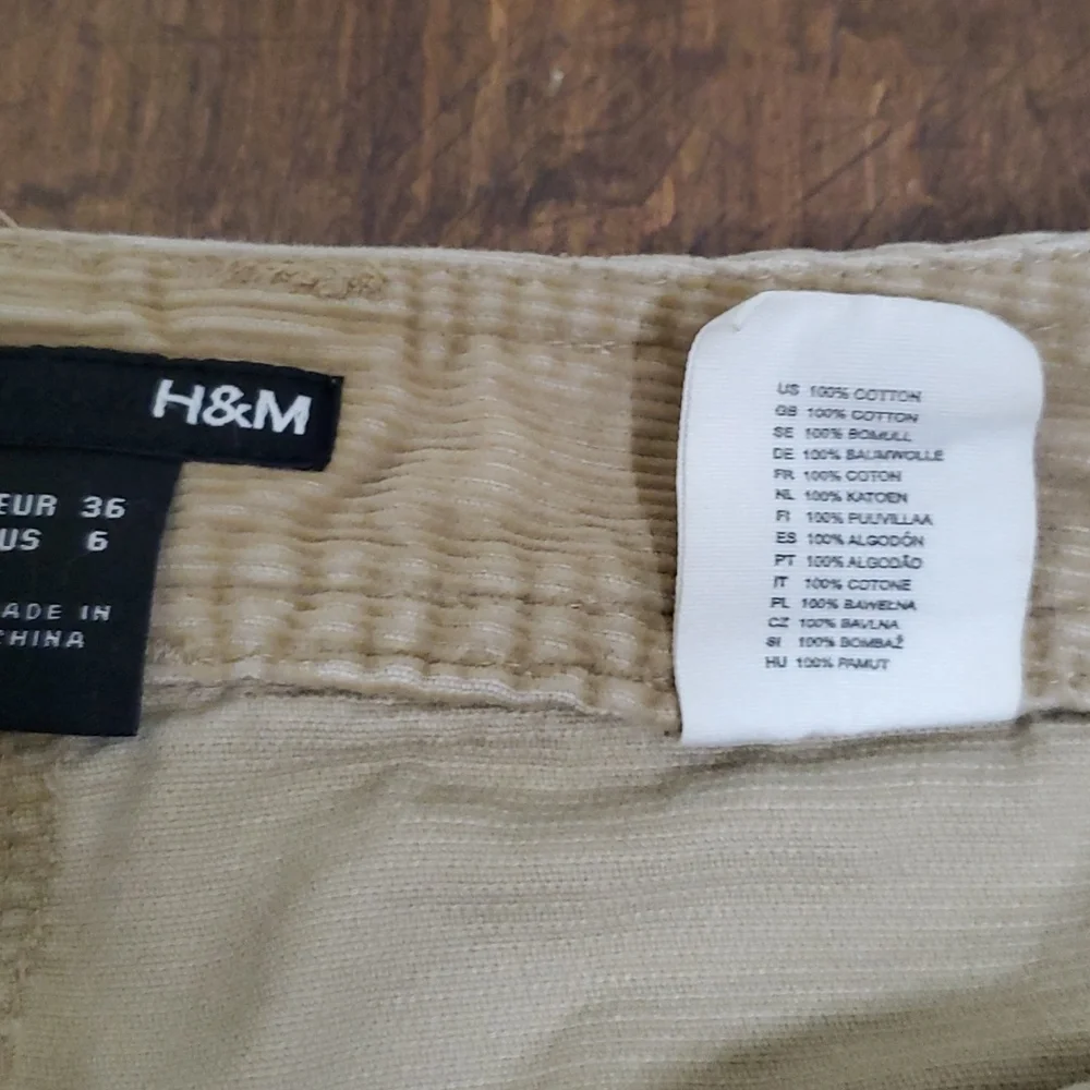 H&M Corduroy Skirt
